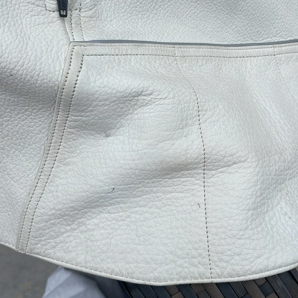 Women’s size extra large leather riding jacket with removable quilted shell - Picture 15 of 15